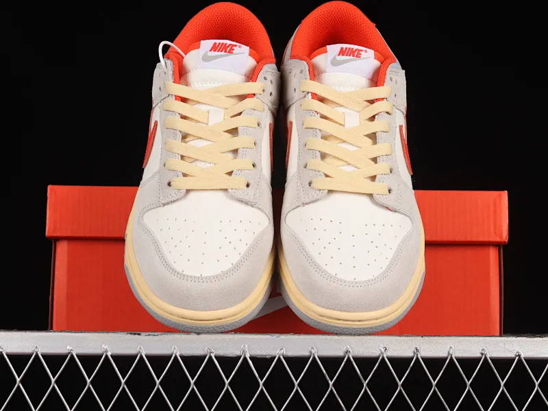 All Categories Nk SB Dunk Series Nk SB Dunk Low Low-top sneakers Cost-effective version Nk Dunk Low 85 "Athletic Department" First year gray and red color SB low-top sports and leisure sneakers FJ5429-133